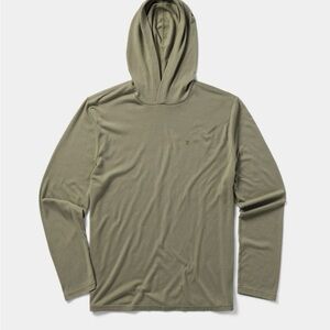 Duck Camp Olive Green Men's Hoodie Shirt